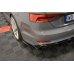 Накладки сплиттеры на задний бампер боковые на Audi S5 B9